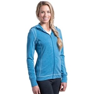 KUHL Moongazer Full Zip Hoodie in Seaport Blue